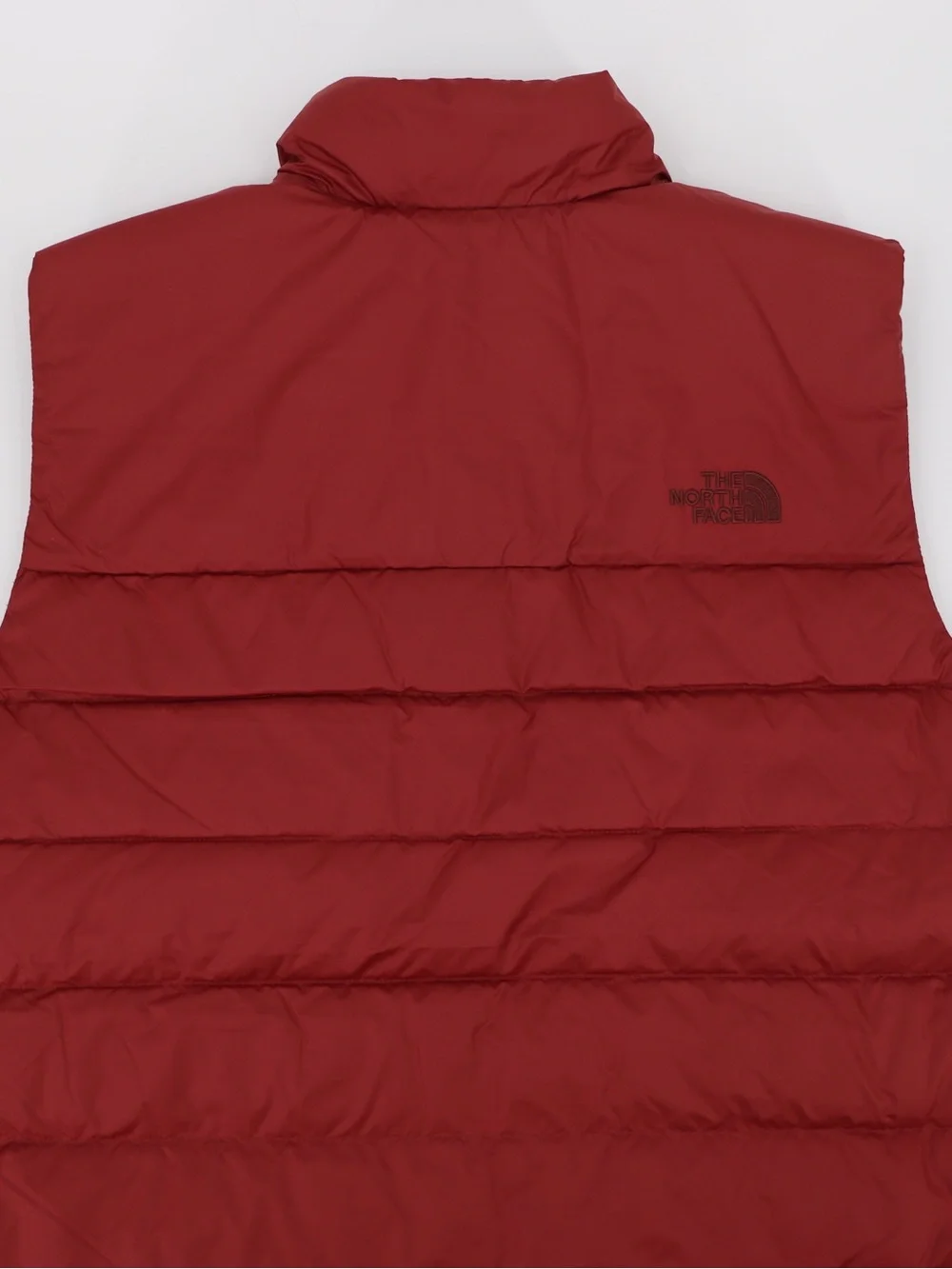 The North Face Men’s Aconcagua 2 Small Down Vest Brick House Red New Authentic